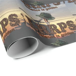 Papier Cadeau Rangeurs aéroportés de l'armée LRRPS LRRP snipers 