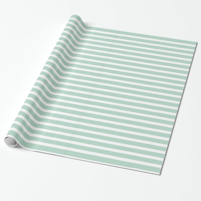 Papier Cadeau Rayures en bon état et blanches (Déroulé)