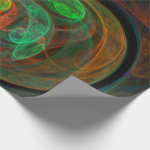 Reborn Green Art Abstrait