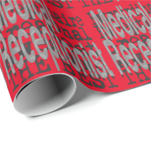 Papier Cadeau Réceptionniste Médicale Extraordinaire