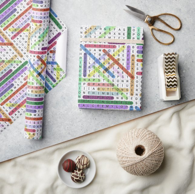 Papier Cadeau Recherche par mot couture (Artisanat)