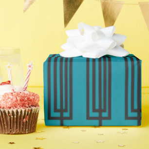Papier Cadeau Rectangles continues