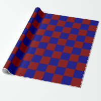 Rectangles rouge foncé et bleu