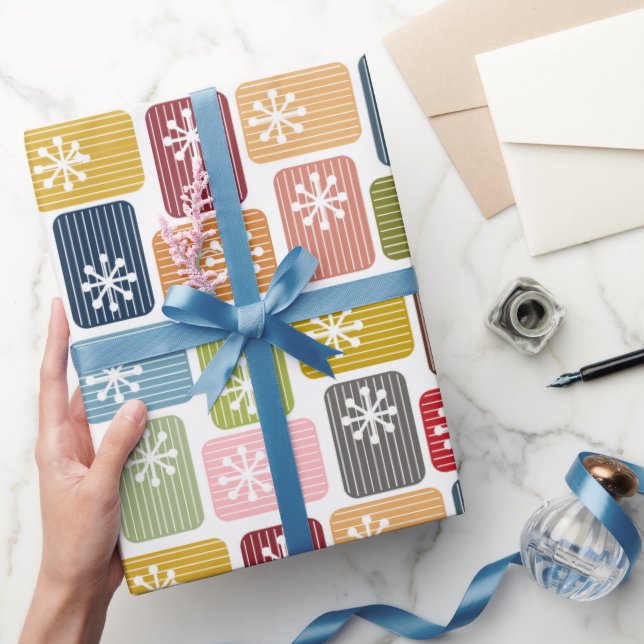 Papier Cadeau Rectangles triées (Cadeaux)