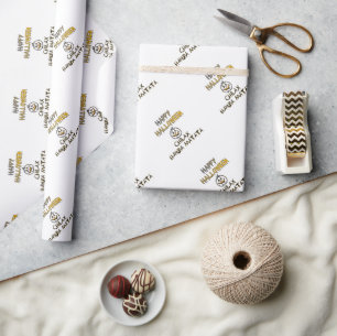 Papier Cadeau Refroidissez et détendez-vous Happy Halloween Coll
