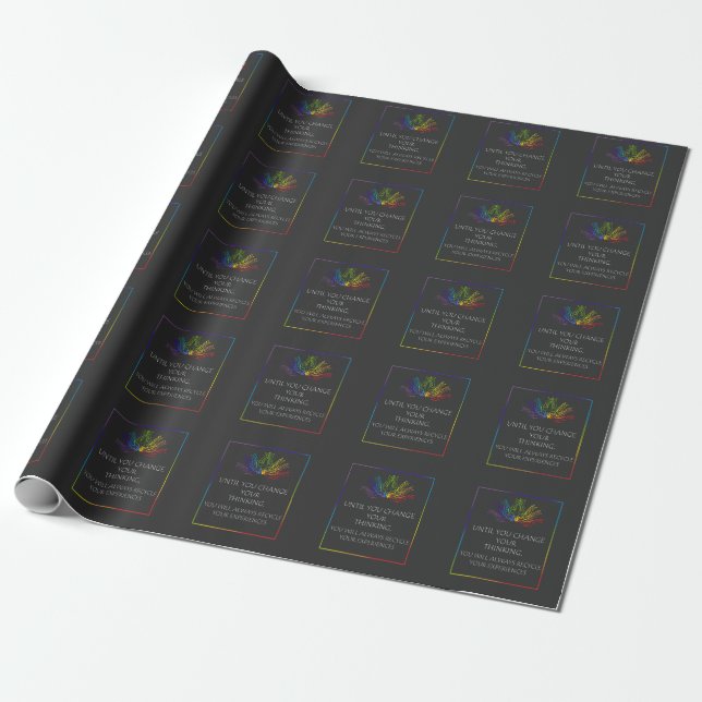 Papier Cadeau Réiki Praticien Spirituel Chakra Méditation (Déroulé)