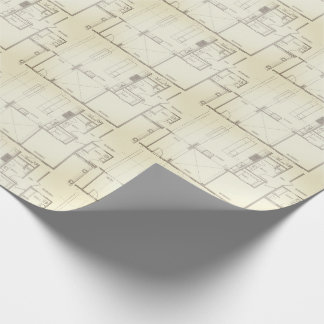 Papier Cadeau Remplissage de l'architecture_papier