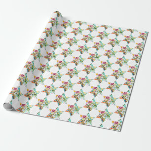 Papier Cadeau Renaissance de l'étoile juive