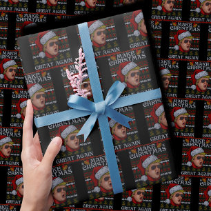 Papier Cadeau Rendre à Noël sa grandeur Donald Trump