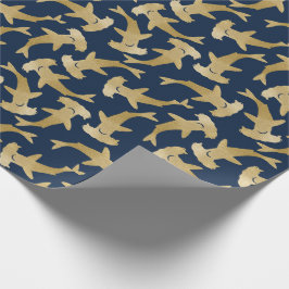 Papier Cadeau requin marteau