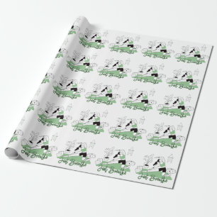 Papier Cadeau Respirer la pochette de méditation Yoga
