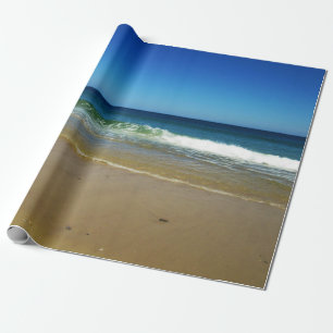 Papier Cadeau Ressacs et plage sablonneuse