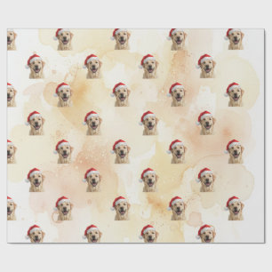 Papier Cadeau Retriever Blond Doré 1