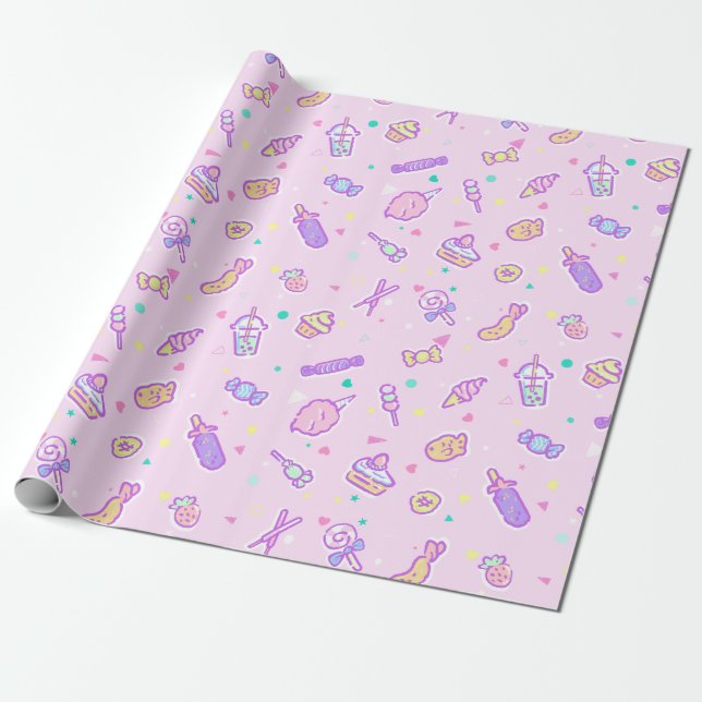 Papier Cadeau Rêver de collations estivales (Déroulé)