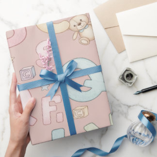 Papier Cadeau Rêves d'alphabet