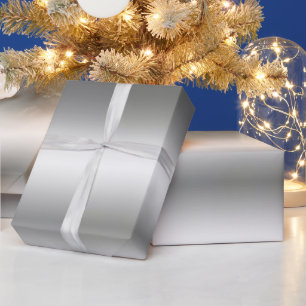 Papier Cadeau Revêtement métallique Silver Modèle Meilleur Moder