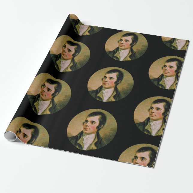 Papier Cadeau Robert Burns, se perfectionnent pour des cadeaux (Déroulé)