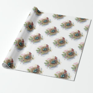 Papier Cadeau Robin Nest