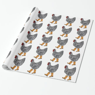 Papier Cadeau Roche barrée avec des produits de bourreaux de