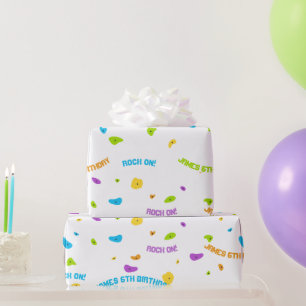 Papier Cadeau Roche sur papier d'enveloppement de mur Escalade