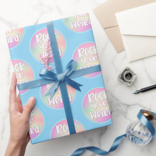 Papier Cadeau Rocher ton bizarre