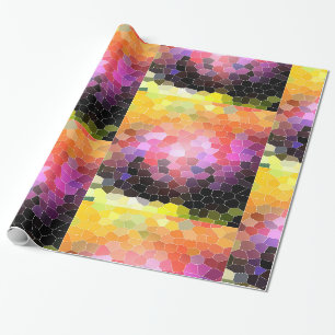 Papier Cadeau Rochers du coucher de soleil