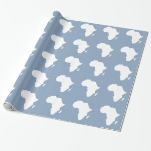 Papier Cadeau Rock Blue Audacious Afrique