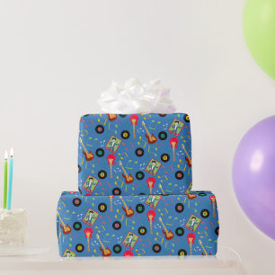 Papier Cadeau Rock Star Boys Band Anniversaire