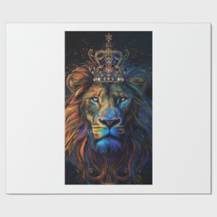 Papier Cadeau Roi de la Jungle1 Troisième édition