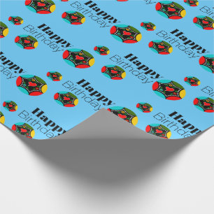 Papier Cadeau Rooster portugais