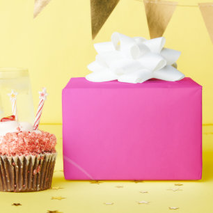 Papier Cadeau Rose chaud