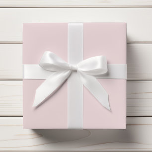 Papier Cadeau Rosé clair clair et uni