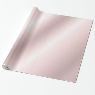 Papier Cadeau Rose Gold Glamour Élégant Modèle Cadeau Brillant