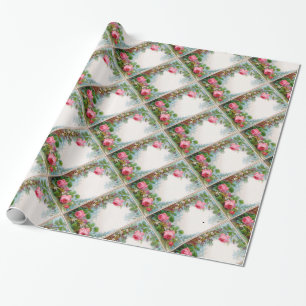PAPIER CADEAU ROSES & JASMINES
