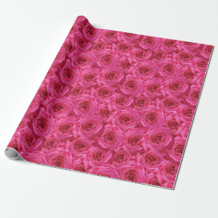Papier Cadeau Roses rouges, fleurs, rouge, amour