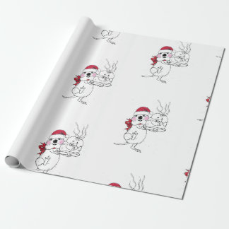 PAPIER CADEAU ROTTO ROXIE'S CHRISTMAS WRAPPING PAPIER