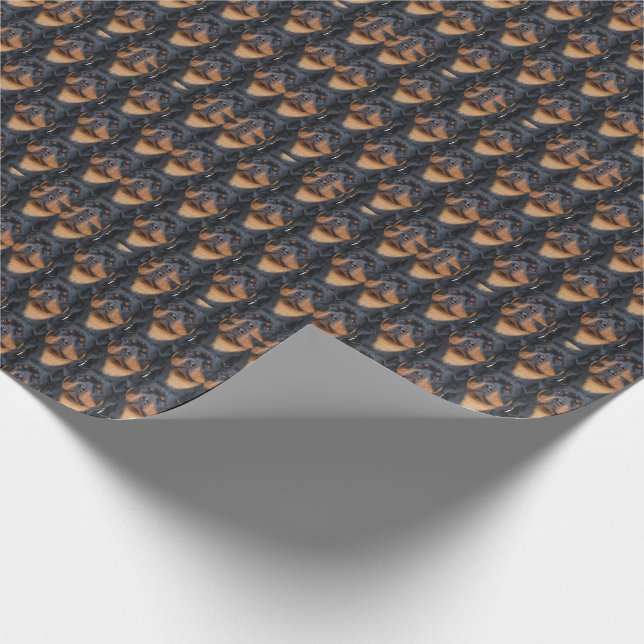 Papier Cadeau Rottweiler (Coin)
