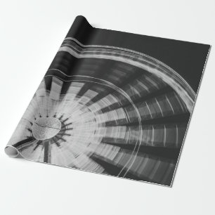 PAPIER CADEAU ROUE FERRIS PENDANT LA NUIT