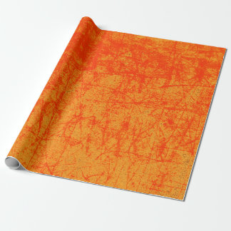 Papier Cadeau Rouge et orange