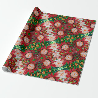 Papier Cadeau Rouge indonésien