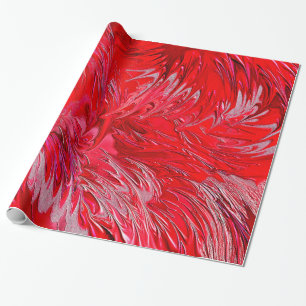 Papier Cadeau Rouge magique