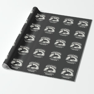 Papier Cadeau Rough Rides Construire de solides Cowboys Ouest