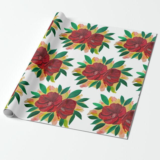 Papier Cadeau Rouleau de papier d'emballage Mahalo (Déroulé)