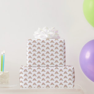 Papier Cadeau Rouleau de papier d'emballage Princess Crown