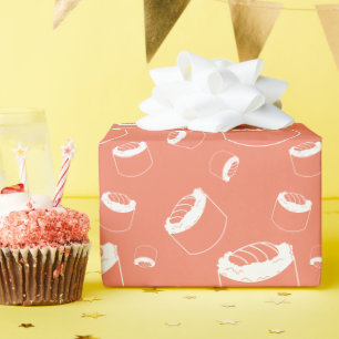 Papier Cadeau rouleau de sushi