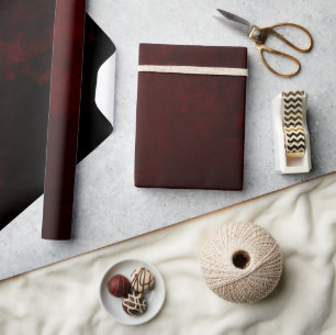 Papier Cadeau Rouleau rouge gothique Grunge urbaine