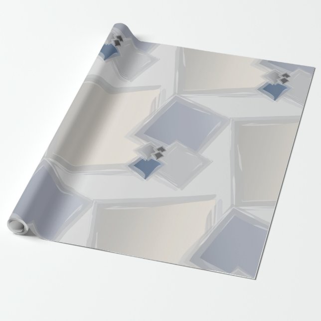 Papier Cadeau Roulement des carrés Fibonacci (Déroulé)