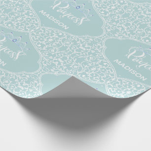 Papier Cadeau Royal Princess Party personnalisée