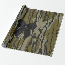 Ruban Camo Cute Bow Bottomland pour Femmes et Fill