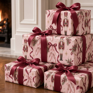 Papier Cadeau Rubans de chaussures de pointe de ballet Casse-Noi